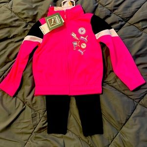 Girls 2-piece sweat suit
